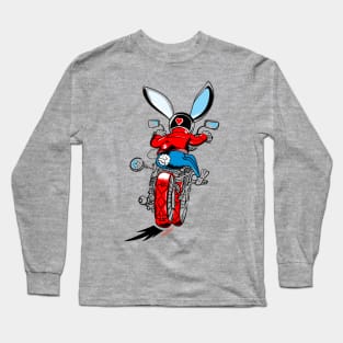 Driving Rabbit Long Sleeve T-Shirt